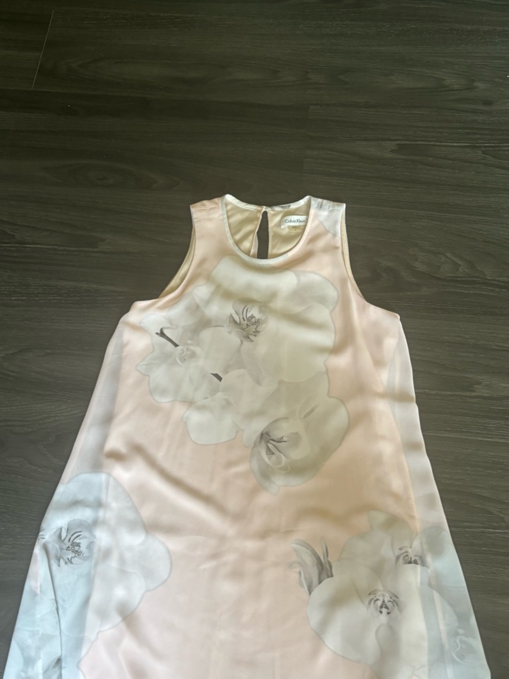 Calvin Klein Soft Blush Sleeveless Dress